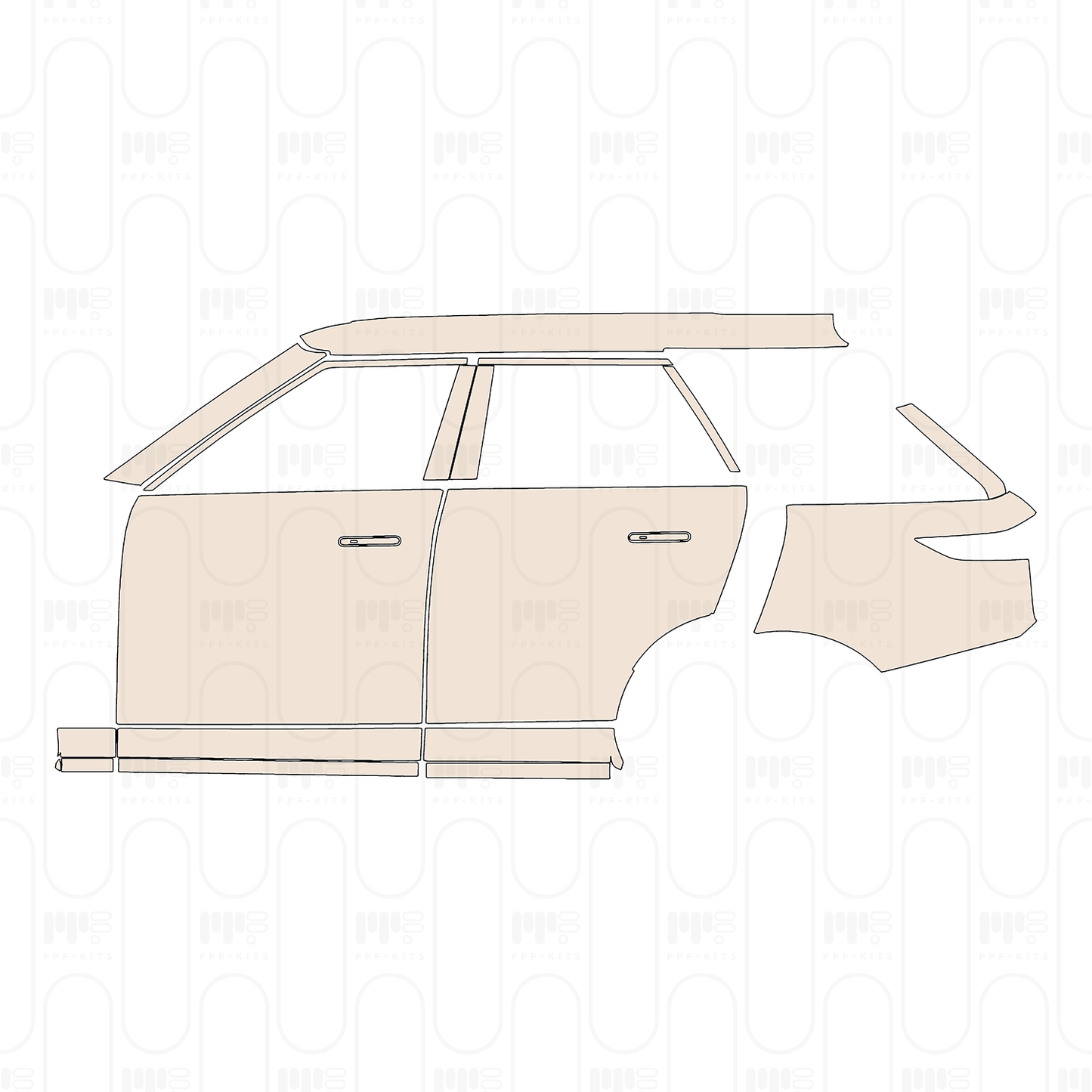 Pre-Cut PPF Land Rover Range Rover Sport SV Edition One 2025