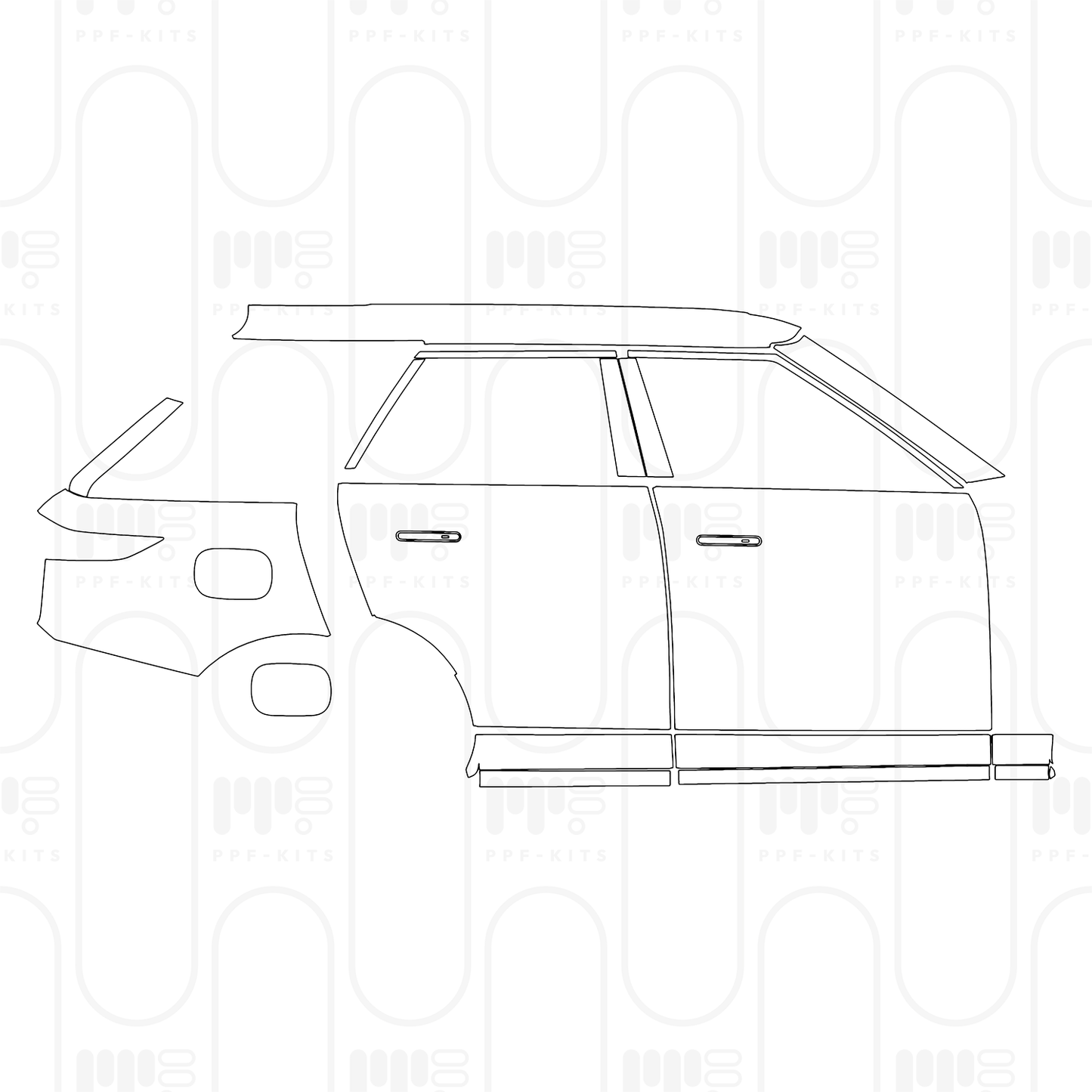 Pre-Cut PPF Land Rover Range Rover Sport SV Edition One 2026