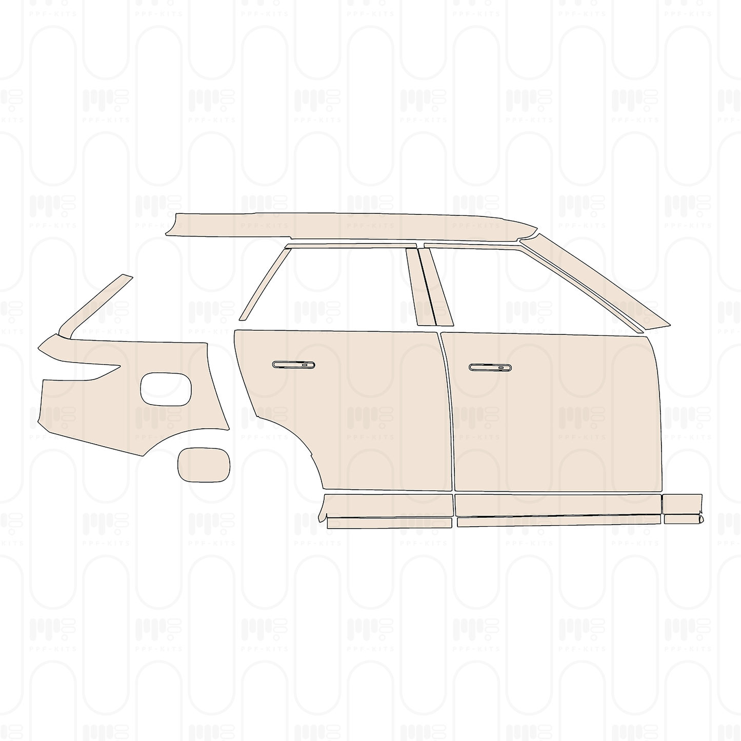 Pre-Cut PPF Land Rover Range Rover Sport SV Edition One 2025