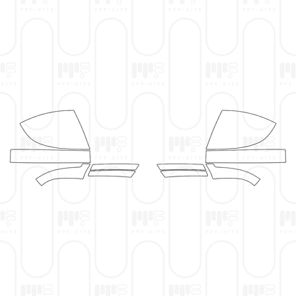 Pre-Cut PPF Land Rover Range Rover Evoque Standard Wheelbase R-Dynamic 2025