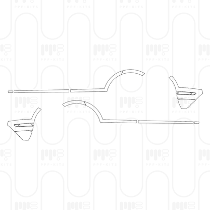 Pre-Cut PPF Land Rover Range Rover Evoque Standard Wheelbase R-Dynamic 2025