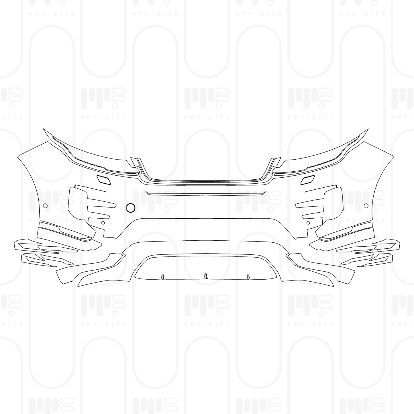 Pre-Cut PPF Land Rover Range Rover Evoque Standard Wheelbase R-Dynamic 2025