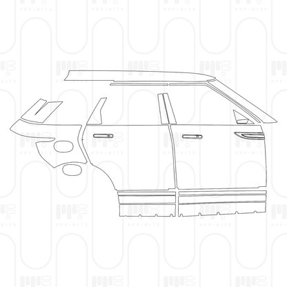 Pre-Cut PPF Land Rover Range Rover Evoque Standard Wheelbase R-Dynamic 2025