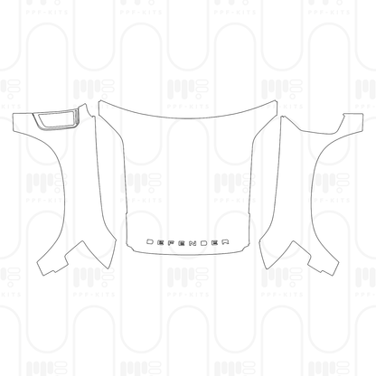 Pre-Cut PPF Land Rover Defender 110 X-Dynamic 2025