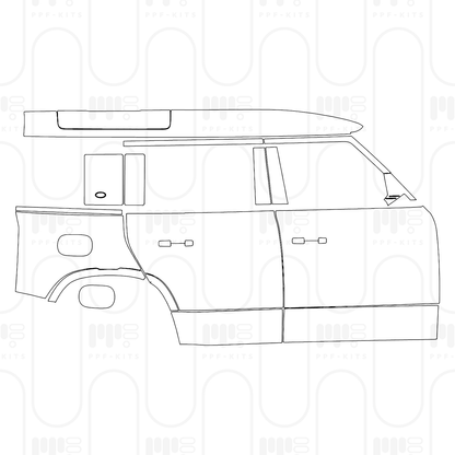 Pre-Cut PPF Land Rover Defender 110 V8 2025