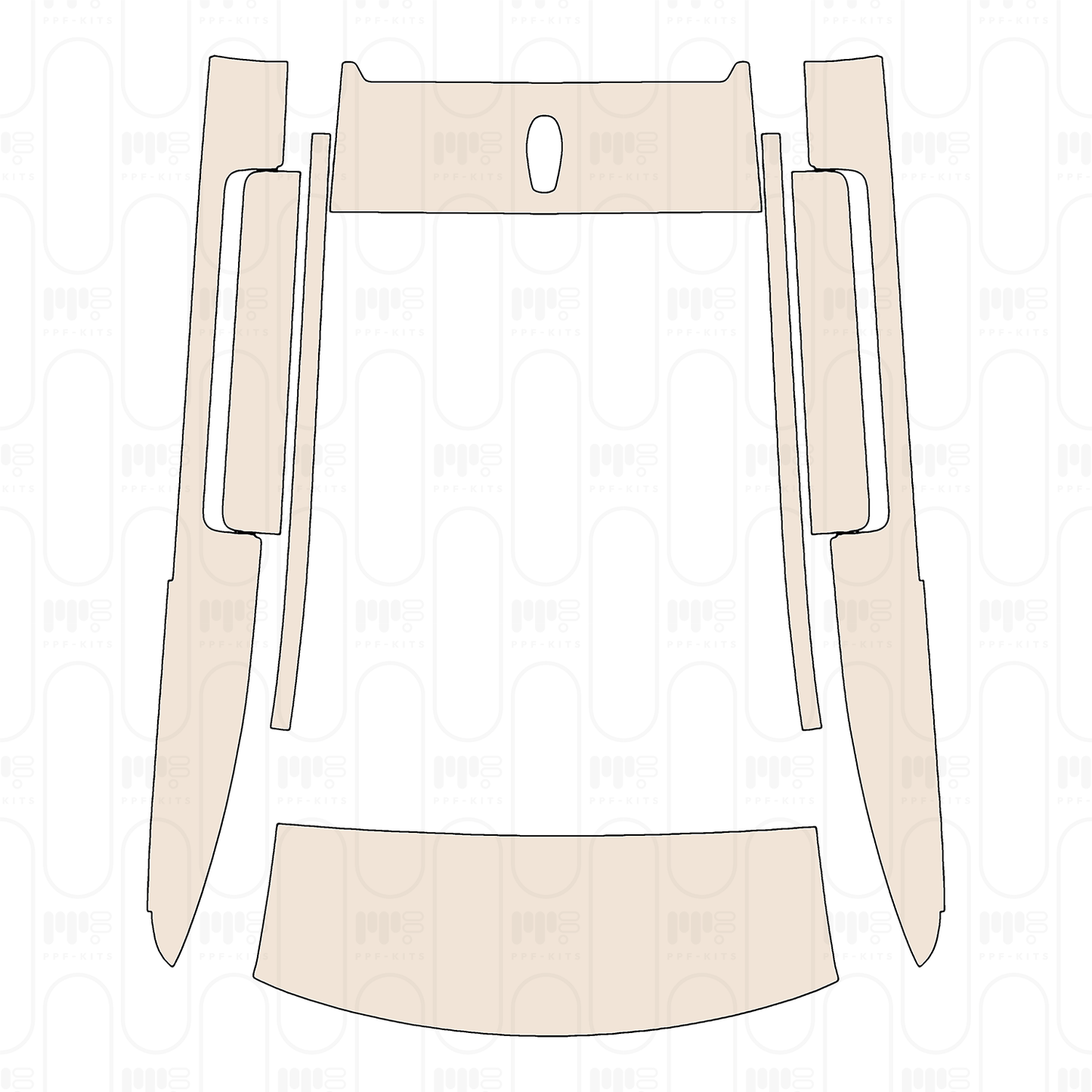 Pre-Cut PPF Land Rover Defender 90 X 2025
