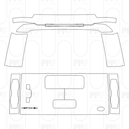 Pre-Cut PPF Land Rover Defender 110 Diablo Special Edition (China only) 2025
