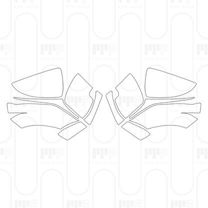 Pre-Cut PPF Lexus LS Hybrid F Sport 2025