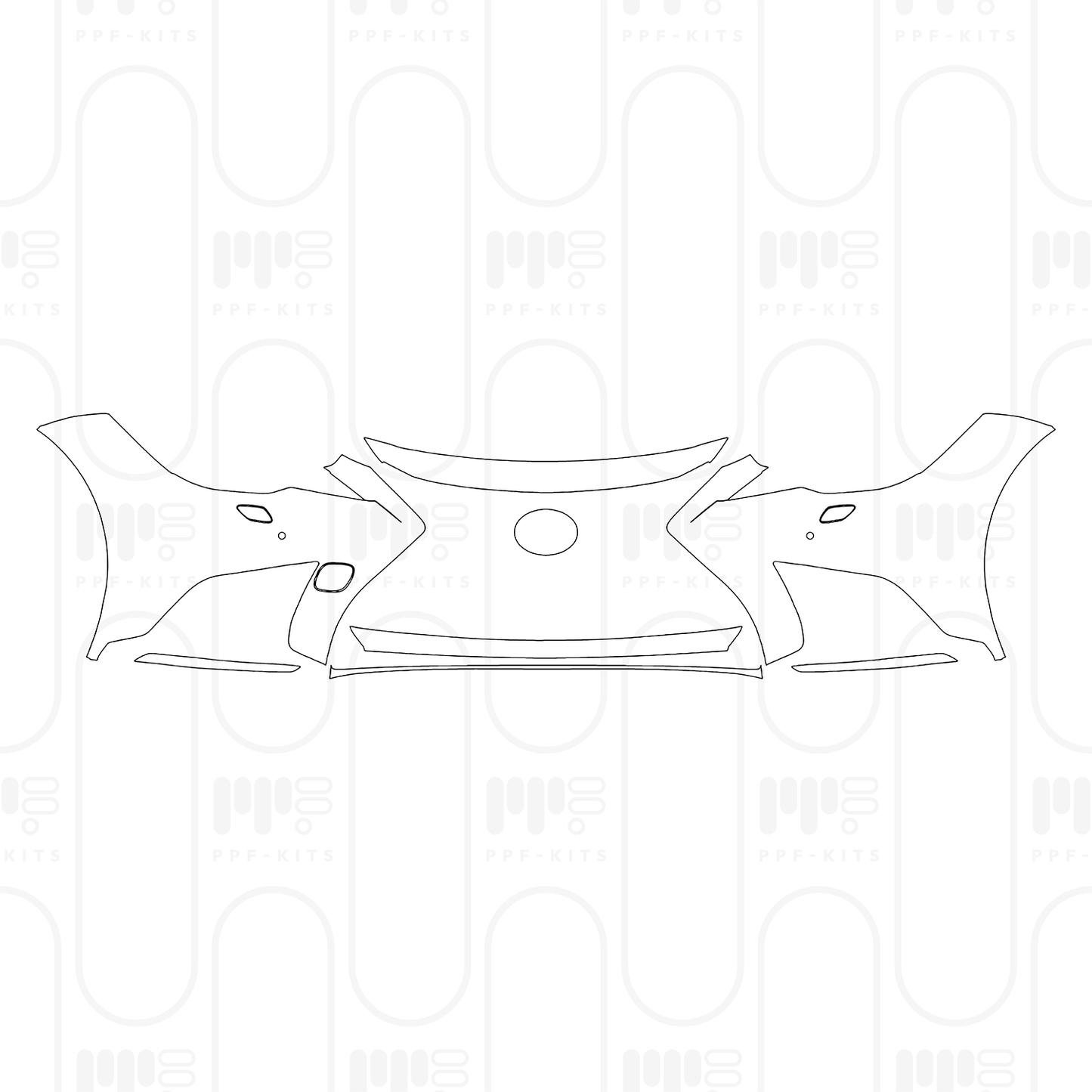 Pre-Cut PPF Lexus LS Hybrid F Sport 2025