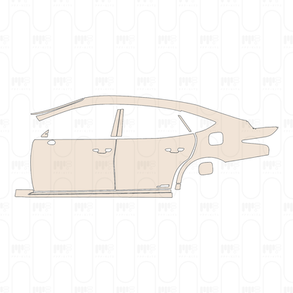 Pre-Cut PPF Lexus LS Hybrid F Sport 2025