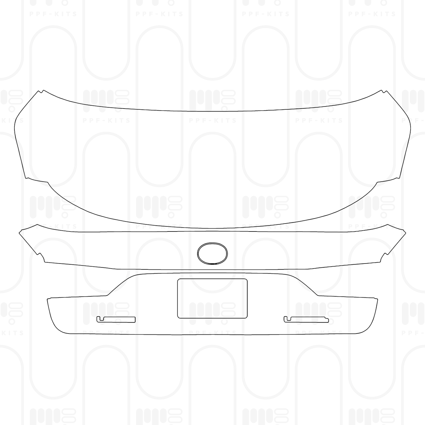 Pre-Cut PPF Lexus LS Hybrid F Sport 2025