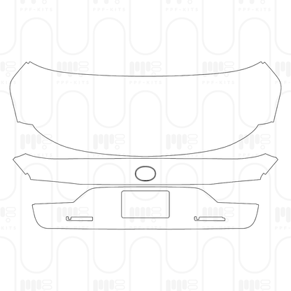 Pre-Cut PPF Lexus LS Hybrid F Sport 2025