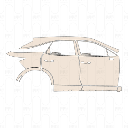 Pre-Cut PPF Lexus RX (SWB) F-Sport 2025