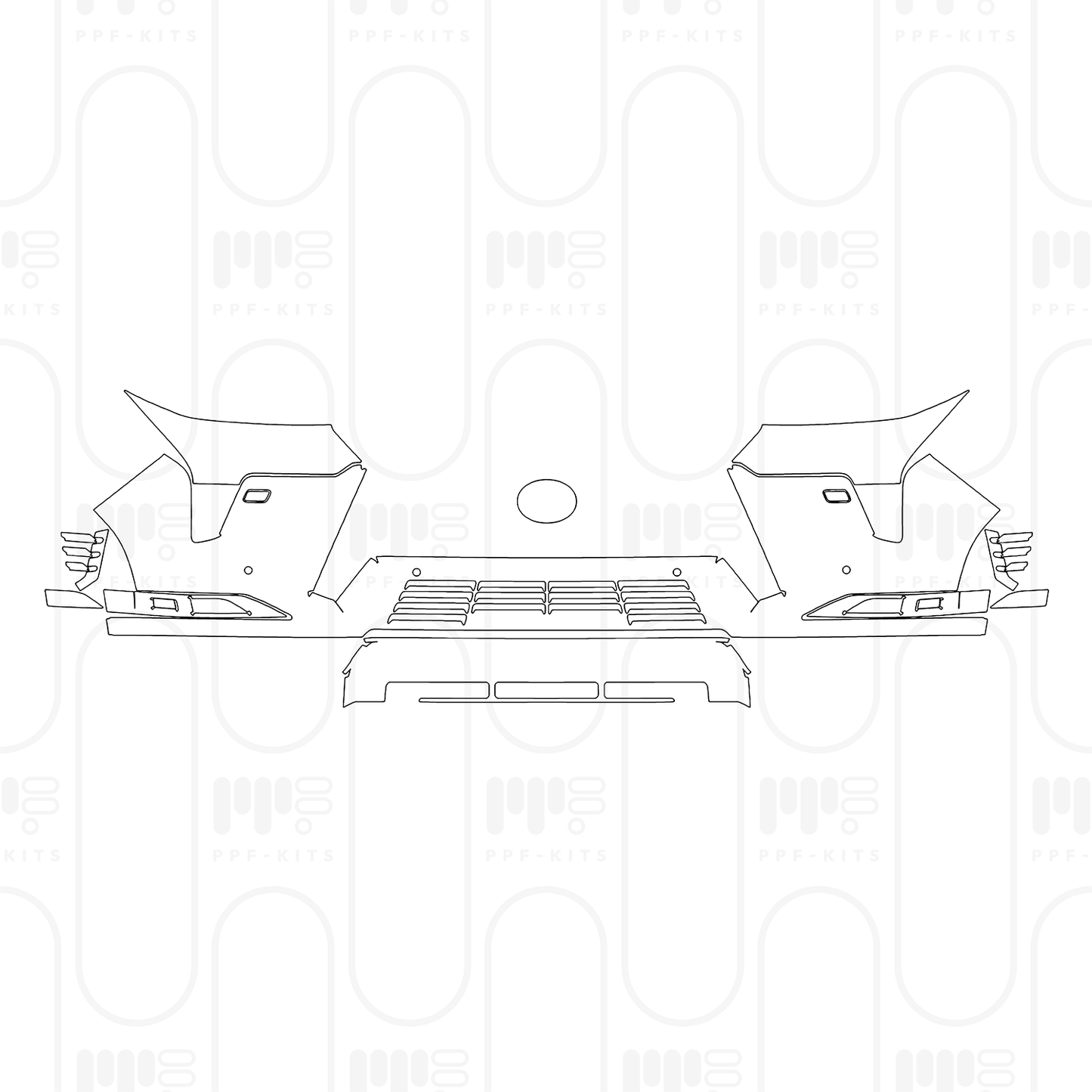 Pre-Cut PPF Lexus GX (CN) Overtrail 2026