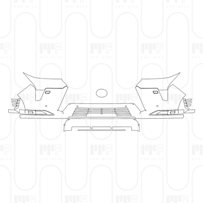 Pre-Cut PPF Lexus GX (CN) Overtrail 2026