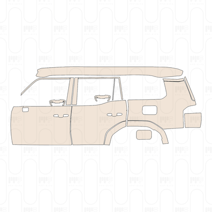Pre-Cut PPF Lexus GX (US) Overtrail+ 2026