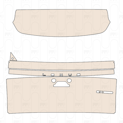 Pre-Cut PPF Lexus GX (CN) Base 2026