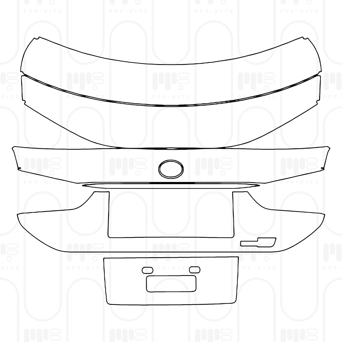 Pre-Cut PPF Lexus RCF 2025