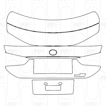 Pre-Cut PPF Lexus RCF 2025