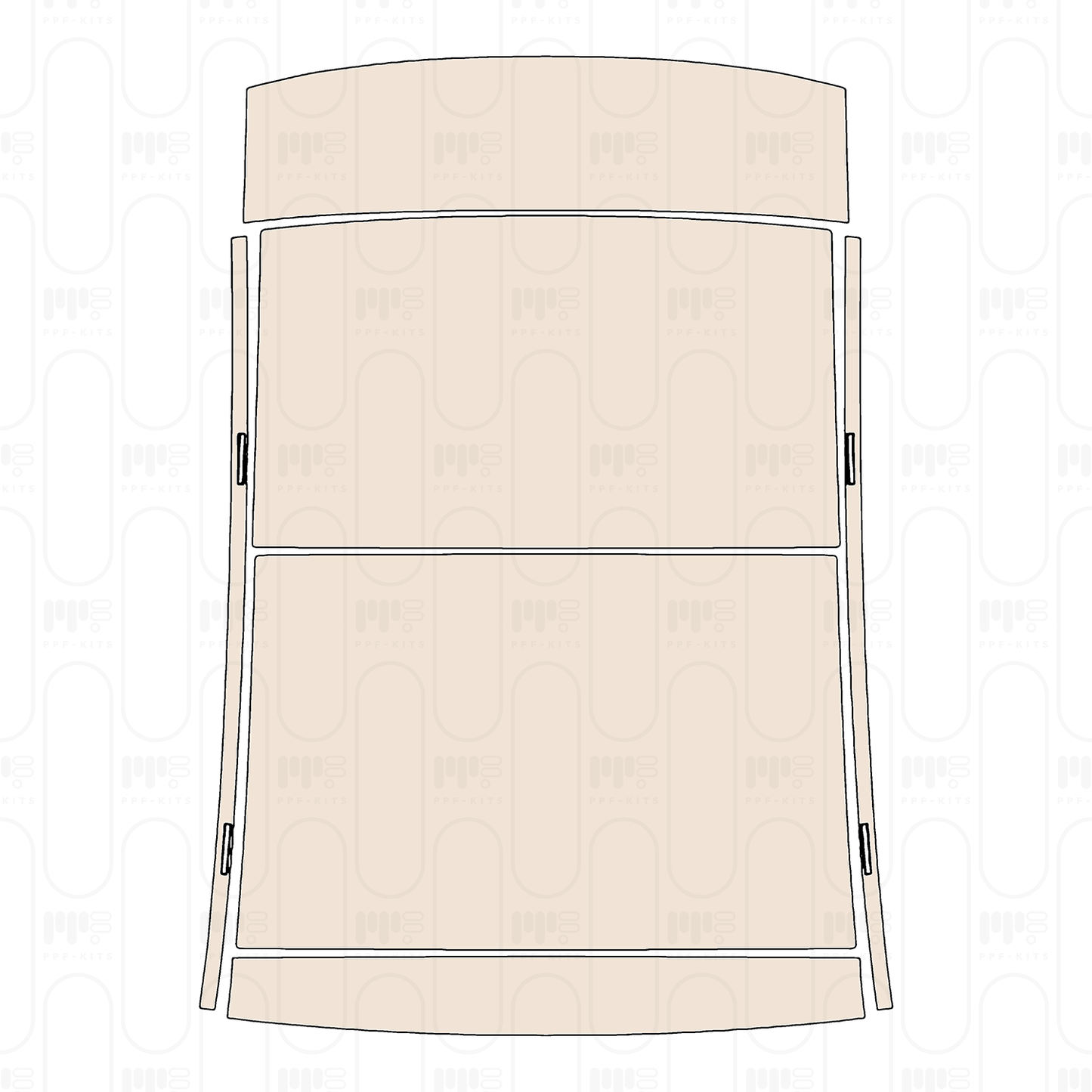 Pre-Cut PPF Mercedes-Benz EQS Base 2026