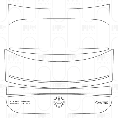 Pre-Cut PPF Mercedes-Benz EQS AMG Line 2026