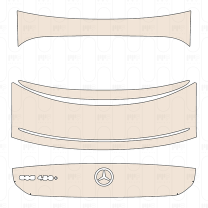 Pre-Cut PPF Mercedes-Benz EQS Base 2026