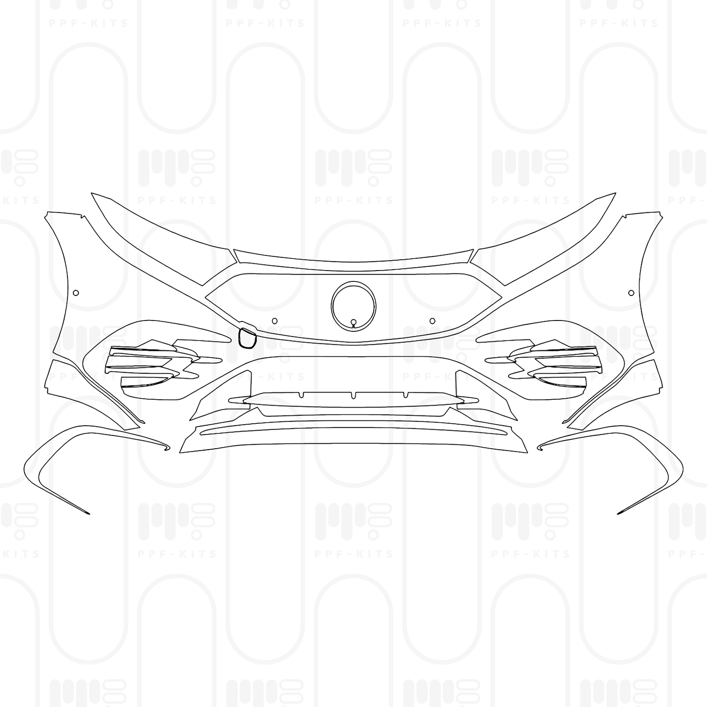 Pre-Cut PPF Mercedes-Benz EQS AMG Line 2026