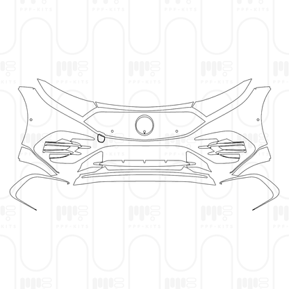 Pre-Cut PPF Mercedes-Benz EQS AMG Line 2026