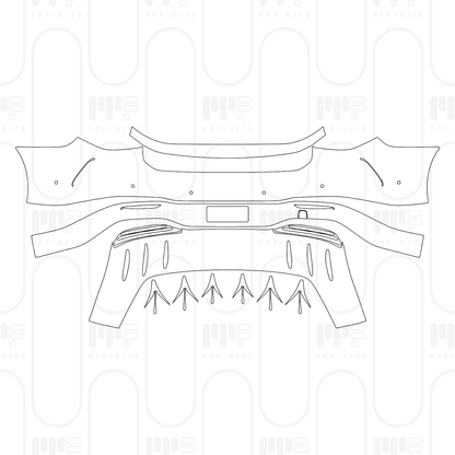 Pre-Cut PPF Mercedes-Benz EQS AMG Line 2026