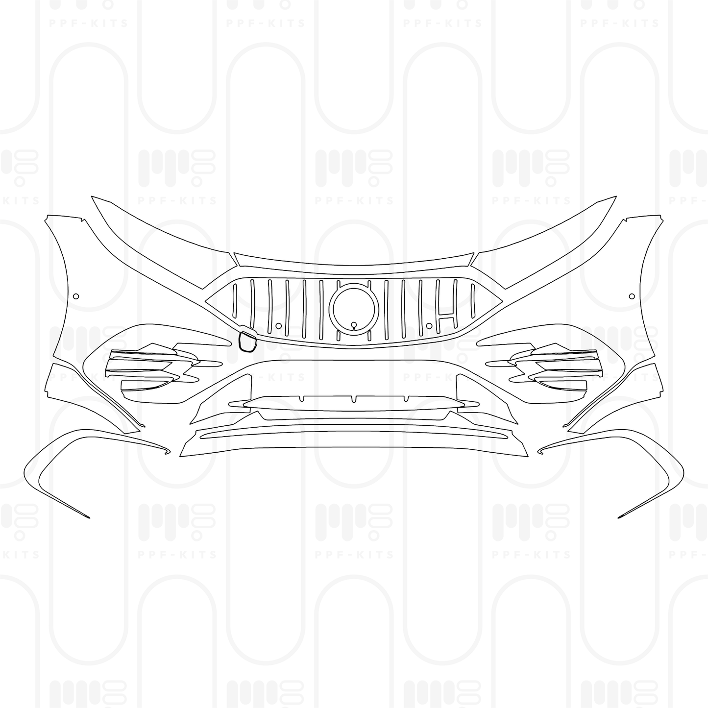 Pre-Cut PPF Mercedes-Benz EQS AMG 53 2025