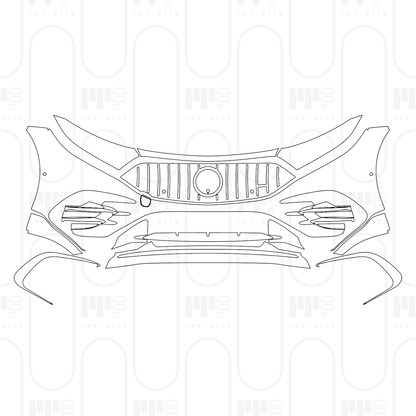 Pre-Cut PPF Mercedes-Benz EQS AMG 53 2025