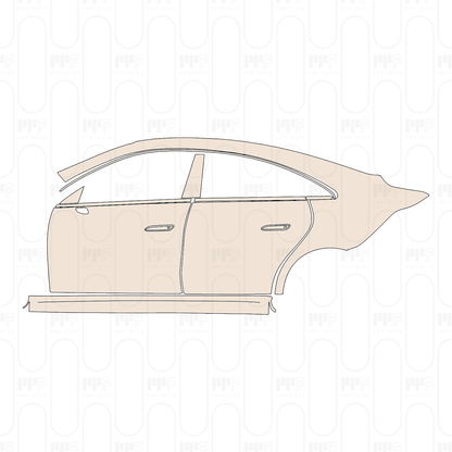 Pre-Cut PPF Mercedes-Benz CLA Sedan AMG Line 2026