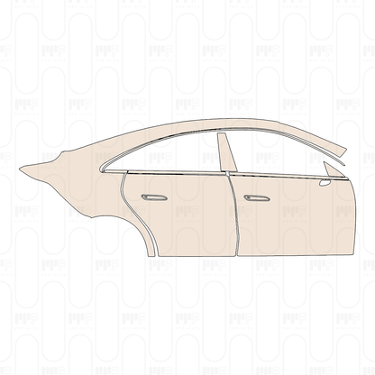 Pre-Cut PPF Mercedes-Benz CLA Sedan Sport 2026