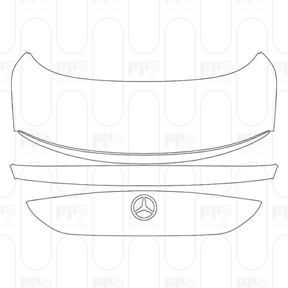 Pre-Cut PPF Mercedes-Benz CLA EV (CN) Base 2025