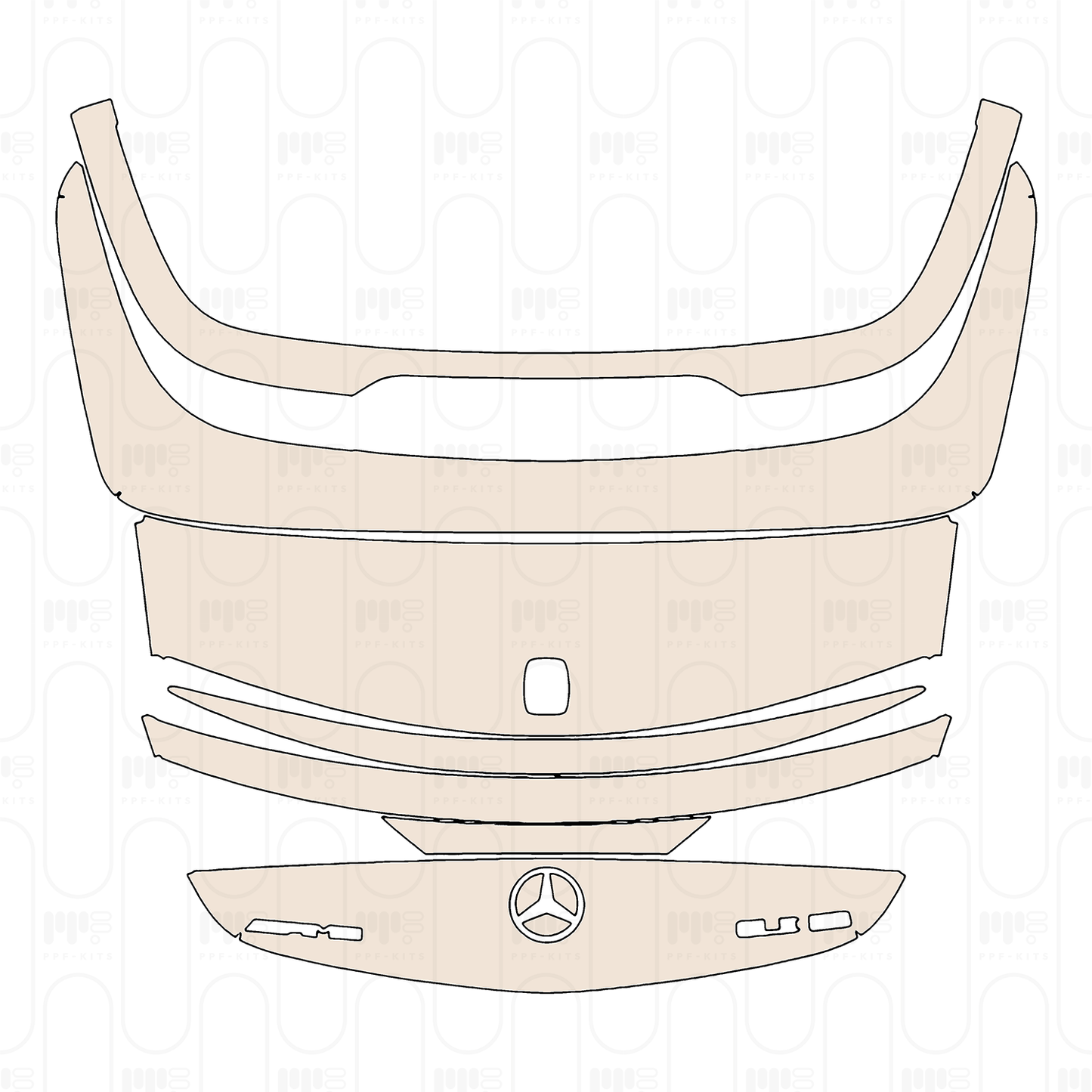 Pre-Cut PPF Mercedes-Benz CLE Cabriolet AMG CLE 53 2026