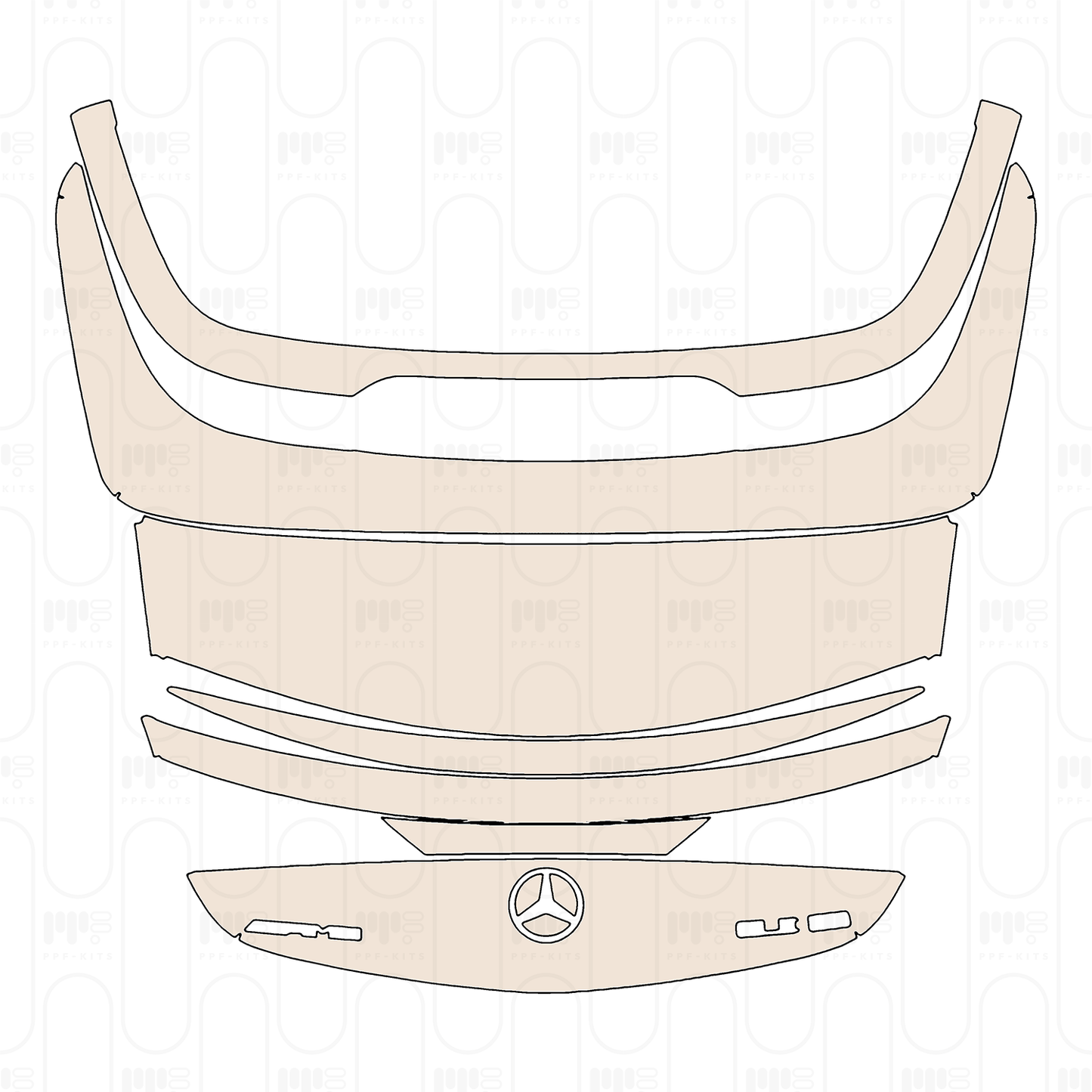 Pre-Cut PPF Mercedes-Benz CLE Cabriolet AMG CLE 53 2026