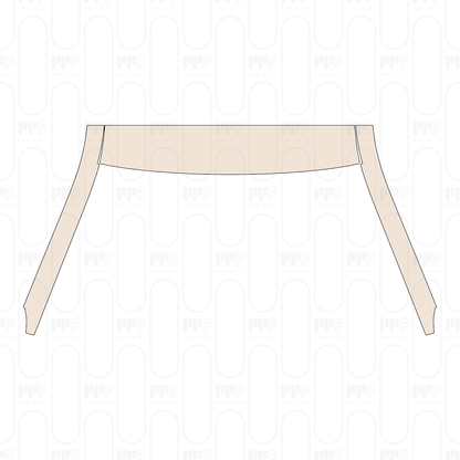 A-Pillar+Roof (front) without Roof Rail