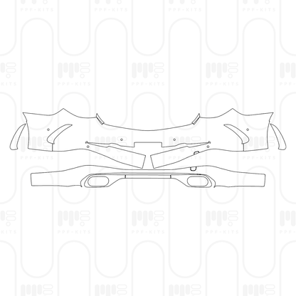 Pre-Cut PPF Mercedes-Benz CLE Cabriolet AMG CLE 53 2025