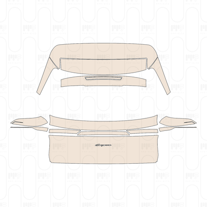 Trunk Lid with "Cayenne" Emblem
