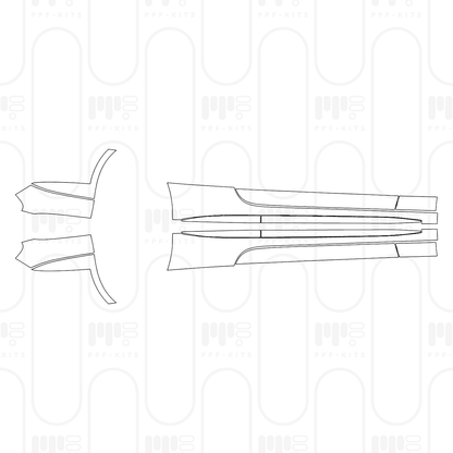Pre-Cut PPF Mercedes-Benz CLE Cabriolet AMG CLE 53 2025