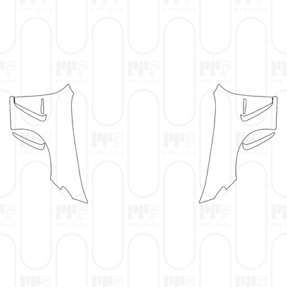 Pre-Cut PPF Mercedes-Benz AMG GT 2-Door AMG GT 63 PRO 4MATIC+ 2025