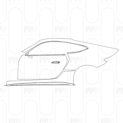 Pre-Cut PPF Mercedes-Benz AMG GT 2-Door AMG GT 63 PRO 4MATIC+ 2025