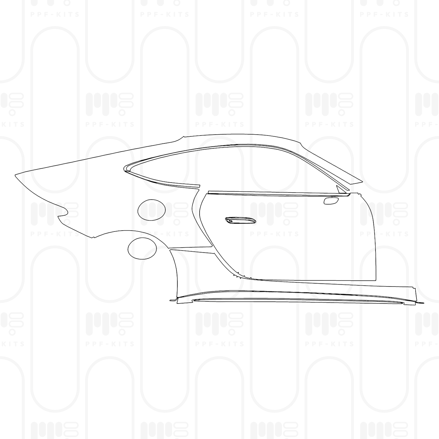 Pre-Cut PPF Mercedes-Benz AMG GT 2-Door AMG GT 63 PRO 4MATIC+ 2025