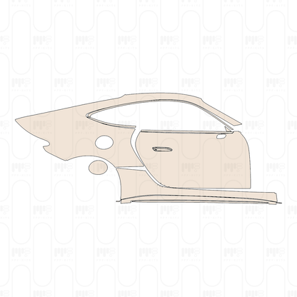 Pre-Cut PPF Mercedes-Benz AMG GT 2-Door AMG GT 63 2026