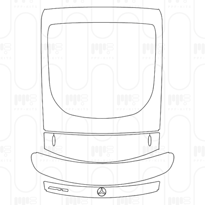 Pre-Cut PPF Mercedes-Benz AMG GT 2-Door AMG GT 55 2025