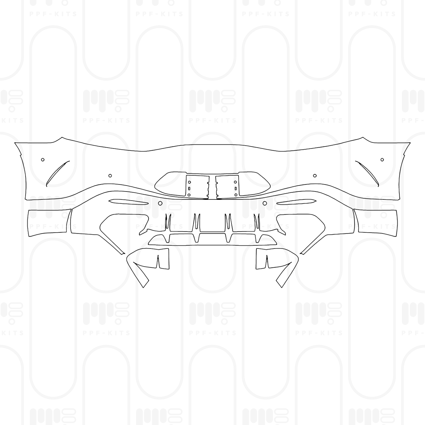 Pre-Cut PPF Mercedes-Benz AMG GT 2-Door AMG GT 55 2025