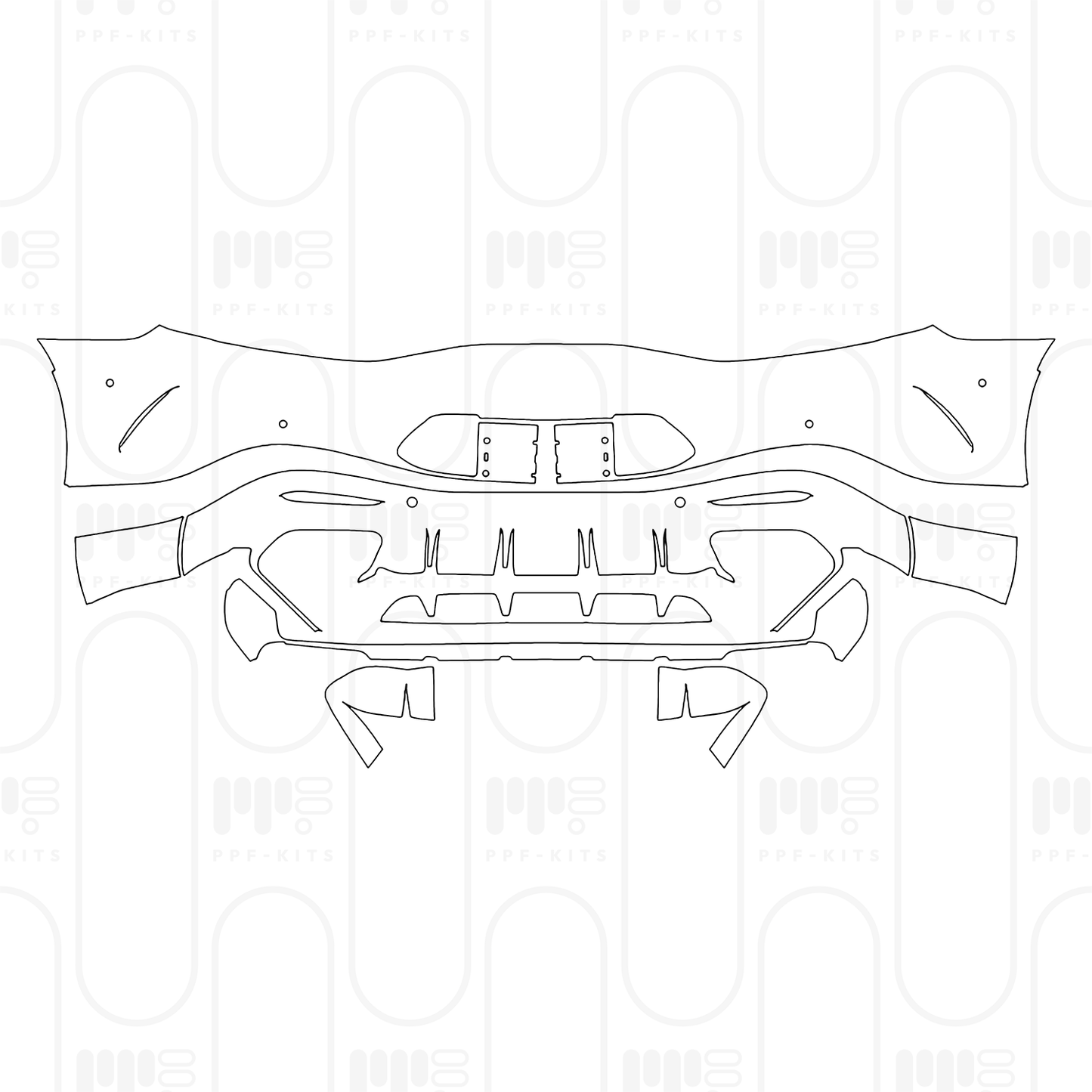 Pre-Cut PPF Mercedes-Benz AMG GT 2-Door AMG GT 63 PRO 4MATIC+ 2025