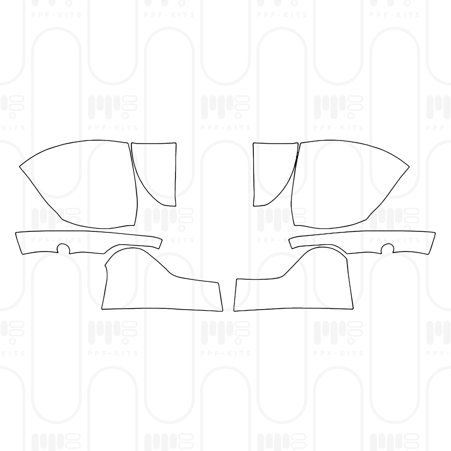 Pre-Cut PPF Mercedes-Benz AMG GT 2-Door AMG GT 63 PRO 4MATIC+ 2025