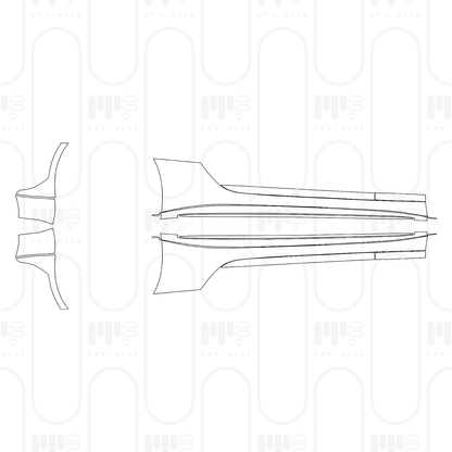 Pre-Cut PPF Mercedes-Benz AMG GT 2-Door AMG GT 63 PRO 4MATIC+ 2025