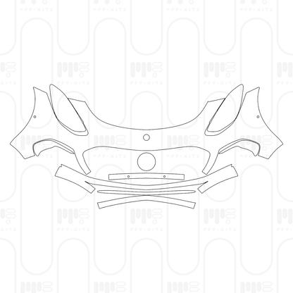 Pre-Cut PPF Mercedes-Benz AMG GT 2-Door AMG GT 43 2026